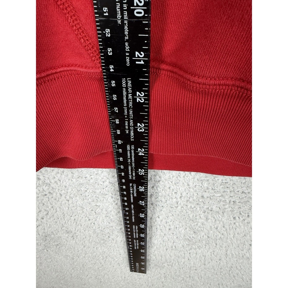 Polo Ralph Lauren Red Drawstring Hoodie Pullover Sweatshirt‎ Mens Size L - Picture 9 of 12